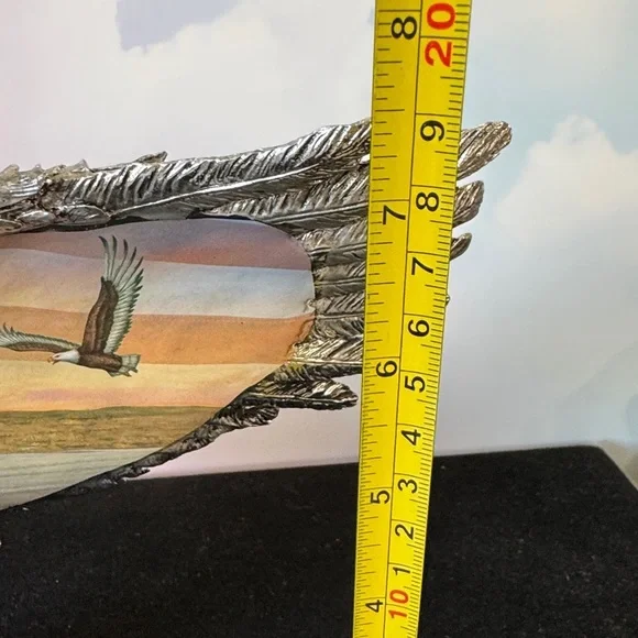 🔥Open Road" Motorcycle Eagle sculpture, Ride Hard Live Free collection - Picture 10 of 10